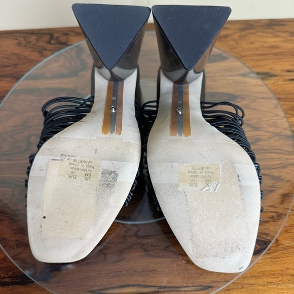 Sam Edelman Laurette Block Heel Mule black - size 5 - Picture 15 of 16